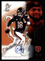 2025 Topps Signature Class #11 Caleb Williams Auto 20/50 Veteran Orange Foil