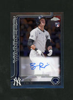 2025 Topps Chrome Update #RA-BR Ben Rice Auto Rookie