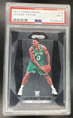 2017 Panini Prizm Jayson Tatum #16 PSA 9
