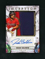 2025 Topps Inception #IAJP-DB Drake Baldwin Patch Auto 120/125