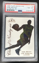 1996 Flair Showcase Class of 96 Kobe Bryant #4 PSA 8