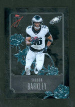 2025 Topps Signature Class #ROSES-7 Saquon Barkley Roses SSP