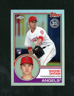 2018 Topps Chrome #83T-6 Shohei Ohtani Refractor Rookie RC