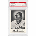 1960 Leaf/Donruss Willie Tasby #100 PSA 5