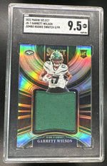 2022 Select Garrett Wilson Rookie Jumbo Swatch /99 SGC 9.5