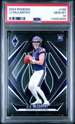 2024 Panini Phoenix JJ Mccarthy #185 PSA 10