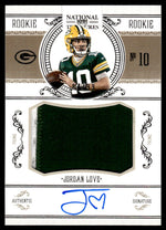 2020 National Treasures CRS-JL Jordan Love Rookie Patch Auto /99