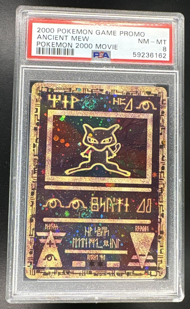 2000 Pokemon Game Promo Movie Ancient Mew PSA 8