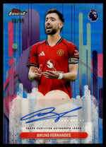 2026 Topps Finest FA-BF Bruno Fernandes Blue Auto /99