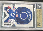 2012 Gridiron #69 Eli Manning Jerseys X's /199 BGS 9.5