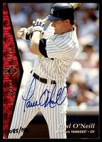1996 SP Authentic 178 Paul O'Neill Hand-Numbered Auto /142