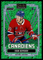 2025-26 O-Pee-Chee Platinum #R-66 Ivan Demidov Retro Rookie Green Laser /75