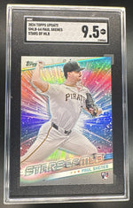 2024 Topps Update #SMLB-64 Paul Skenes Rookie RC Stars of MLB SGC 9.5