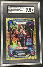 2023-24 Prizm #25 Cade Cunningham Monopoly Gold Money Shimmer /500 (MISLABELED) SGC 9.5