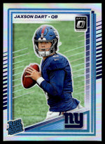 2025 Optic #273 Jaxson Dart Rated Rookie Silver Holo RC
