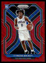 2020-21 Prizm #256 Tyrese Maxey Rookie RC Red /299