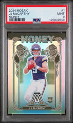 2024 Panini Mosaic JJ Mccarthy #1 PSA 9