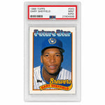 1989 Topps Gary Sheffield #343 PSA 9