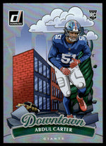 2025 Donruss #20 Abdul Carter Rookie RC Downtown! SSP