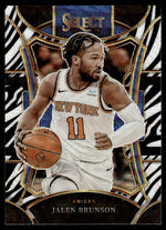 2023-24 Select #394 Jalen Brunson Zebra SSP Mezzanine
