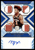 2021-22 Chronicles Miles McBride Rookie Cornerstones Quad Patch Auto /25