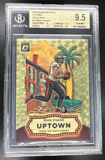 2025 Donruss Optic #15 Mike Evans Gold Vinyl Uptown 1/1 BGS 9.5