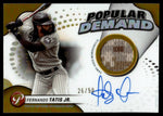 2024 Topps Pristine Fernando Tatis Jr Popular Demand Game-Used Patch Auto Popular Demand Gold /50