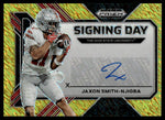 2023 Prizm Draft Picks Jaxon Smith-Njigba Signing Day Auto Gold Shimmer /15
