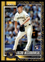 2026 Topps Series 1 #10 Jacob Misiorowski Rookie RC Brewers Team Logo SSP