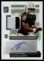 2025 Donruss Optic Ashton Jeanty Rookie Patch Auto Holo /35