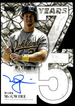 2026 Topps Mark McGwire 75 Years of Topps Auto Die-Cut /75
