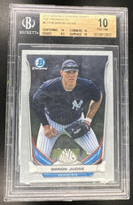 2014 Bowman Chrome #CTP-39 Aaron Judge Top Prospects BGS 10