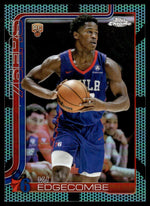2025 Topps Chrome #253 VJ Edgecombe Aqua Basketball Refractor Rookie RC /199