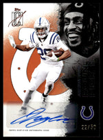 2025 Topps Signature Class #25 Jonathan Taylor Orange Auto /50
