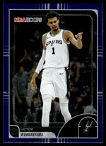 2026 NBA Hoops #30 Victor Wembanyama Purple Pixel /99