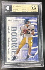 2000 Skybox Impact Rookies Tom Brady #27 BGS 9.5