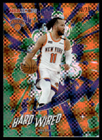 2026 NBA Hoops Jalen Brunson Orange Hard Wired /75