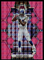 2023 Mosaic #155 Randy Moss Pink Fluorescent SSP /10