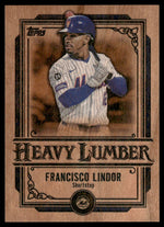 2025 Topps Francisco Lindor Heavy Lumber SSP