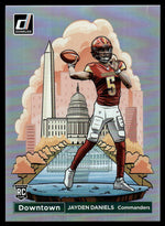 2024 Donruss #16 Jayden Daniels Rookie RC Downtown! SSP