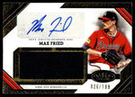 2025 Tier One Max Fried Game-Used Jersey Patch Auto /199
