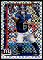 2025 Topps Chrome #306 Jaxson Dart Rookie RC X-Fractor