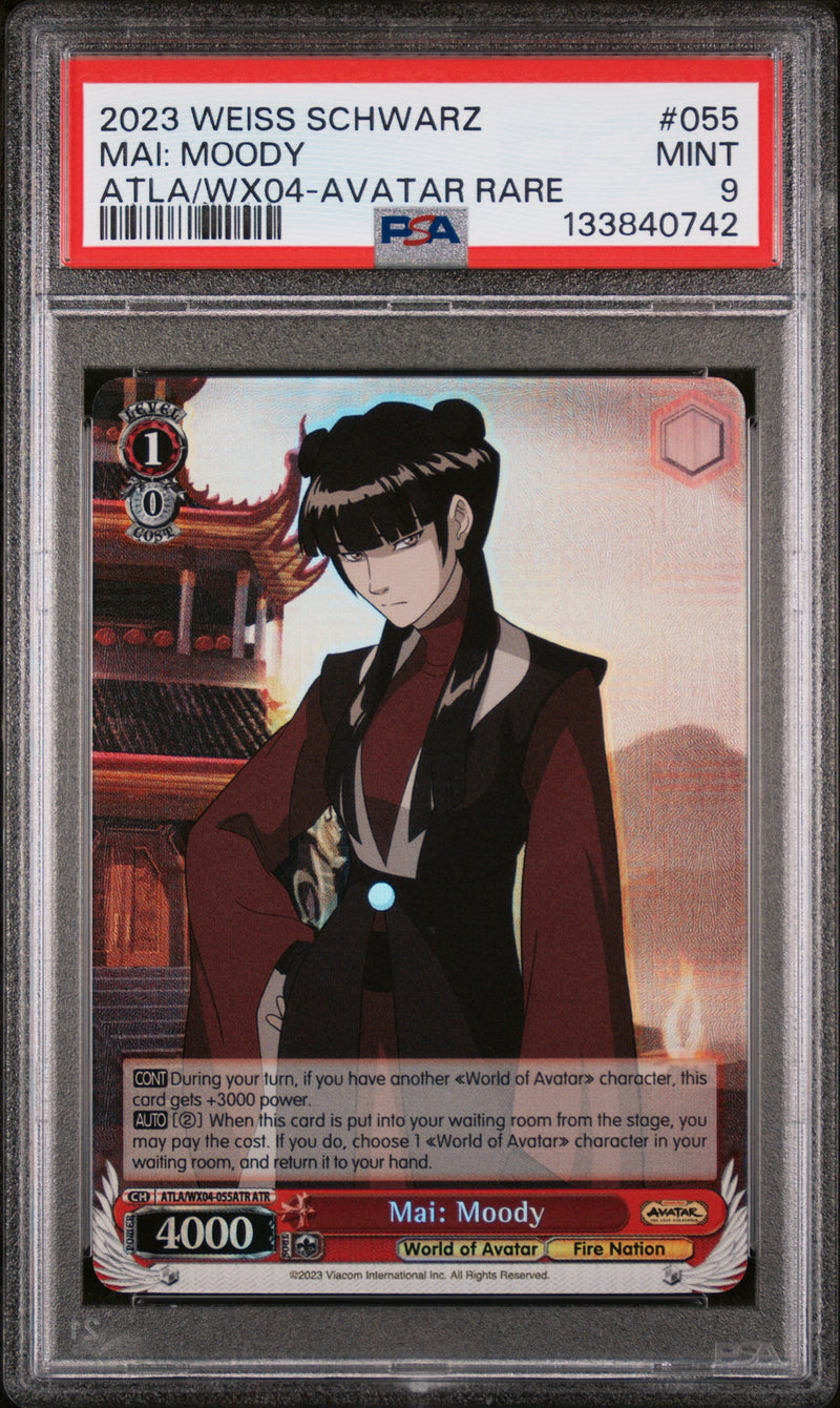 Weiss Schwarz Mai: Moody #055 Avatar Rare PSA 9