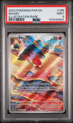 2023 Pokemon Paradox Rift Illustration Rare Magby #186 PSA 9