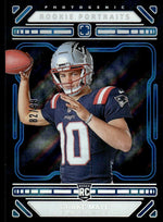 2024 Photogenic #194 Drake Maye Rookie RC Rookie Portraits Blue /99