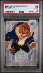 2023 Topps Chrome Disney100 the Beast #52 PSA 9