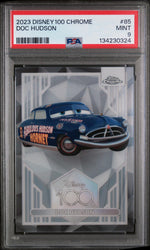 2023 Topps Chrome Disney100 Doc Hudson #85 PSA 9