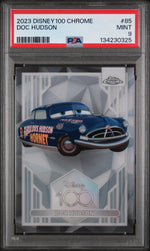 2023 Topps Chrome Disney100 Doc Hudson #85 PSA 9
