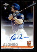 2019 Topps Chrome Pete Alonso Rookie RC Auto