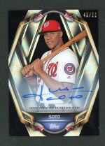 2019 Topps High Tek #PT-JS Juan Soto PortraiTEK Auto /50